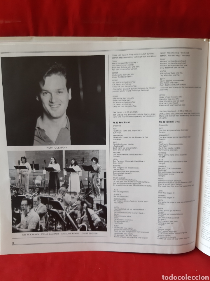 Discos de vinilo: WEST SIDE STORI , LEONARD BERNSTEIN , DOBLE LP - Foto 8