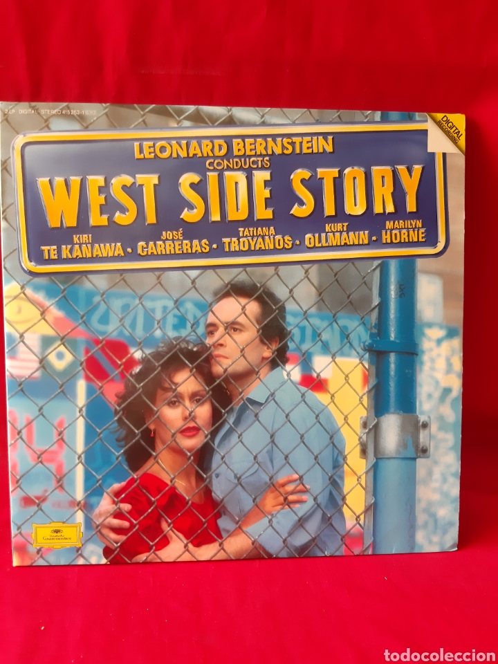 Discos de vinilo: WEST SIDE STORI , LEONARD BERNSTEIN , DOBLE LP - Foto 1