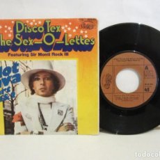 Discos de vinilo: DISCO TEX & THE SEX-O-LETTES - HOT LAVA - SINGLE - 1976 - VG/VG. Lote 202957447