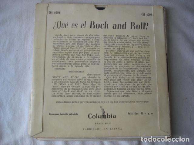 Discos de vinilo: Bill Haley And His Comets Rock Around The Clock = Al Comp&aacute;s Del Reloj - Foto 2