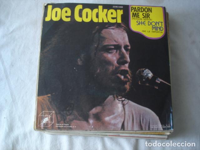 Discos de vinilo: Joe Cocker Pardon Me Sir = Perdon Se&ntilde;or - Foto 2