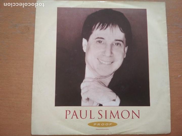 Discos de vinilo: PAUL SIMON PROOF SINGLE - Foto 1