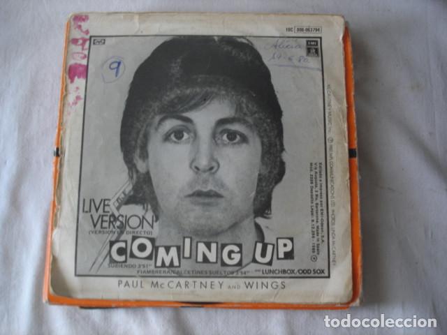 Discos de vinilo: Paul McCartney Coming Up = Subiendo - Foto 2