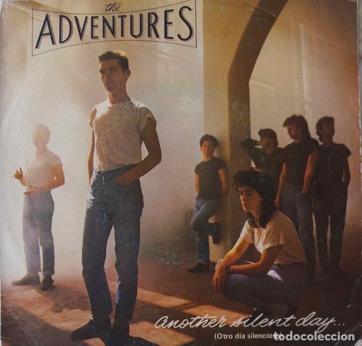 Dischi in vinile: THE ADVENTURES, ANOTHER SILENT DAY OTRO D&Iacute;A SILENCIOSO. SINGLE ESPA&Ntilde;A PROMOCIONAL