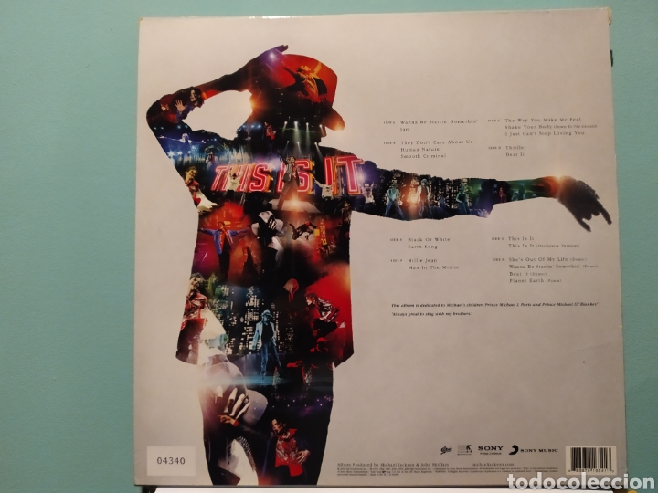 Discos de vinilo: Michael Jackson - This Is It - Edici&oacute;n Limitada 4Lps - Foto 2