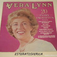 Discos de vinilo: VERA LYNN (20 FAMILY FAVOURITES) UK - 1981 EMI. Lote 203023591
