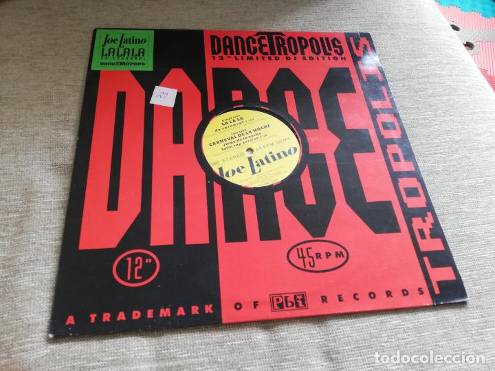Discos de vinilo: Joe latino-la la la do carnaval.maxi - Foto 1