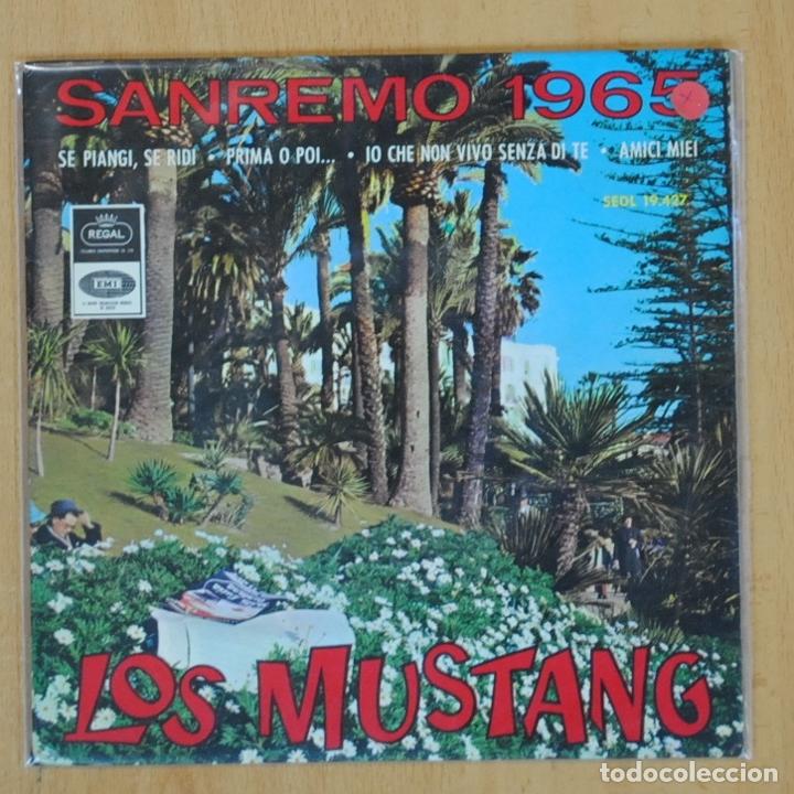 Discos de vinilo: LOS MUSTANG - SAN REMO 1965 - EP - Foto 1