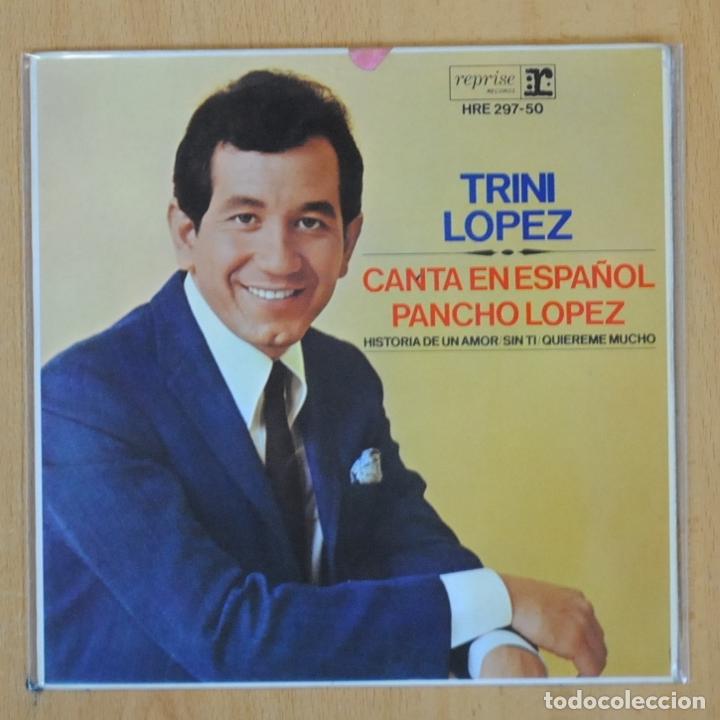 Discos de vinilo: TRINI LOPEZ - PANCHO LOPEZ + 3 - EP - Foto 1