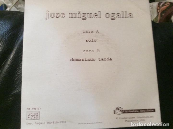 Discos de vinilo: Solo jose miguel ogalla - Foto 2