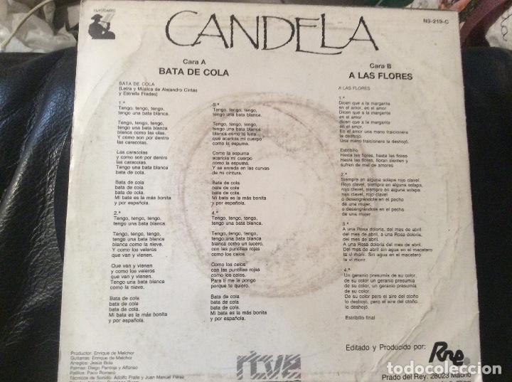 Discos de vinilo: Candela bata de cola - Foto 2