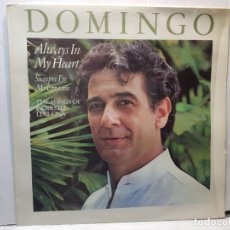 Discos de vinilo: LP-PLACIDO DOMINGO-ALWAYS IN MY HEART EN BLISTER ORIGINAL 1984. Lote 203063887