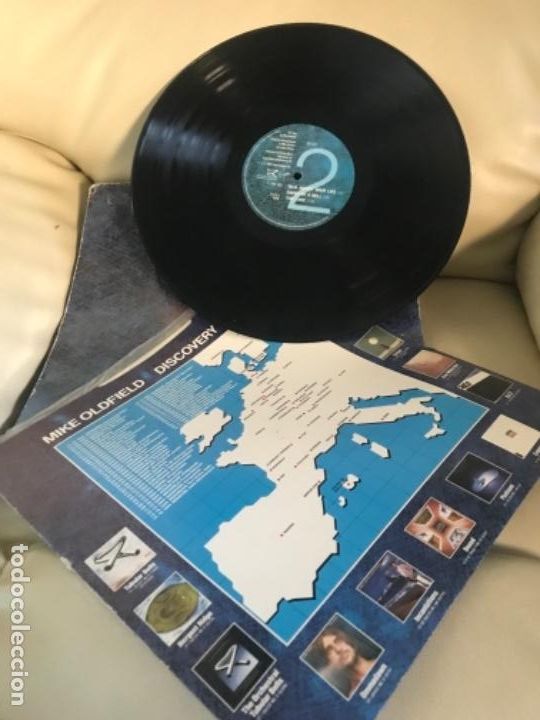 Discos de vinilo: MIKE OLDFIELD DISCOVER 1984 LP - Foto 3