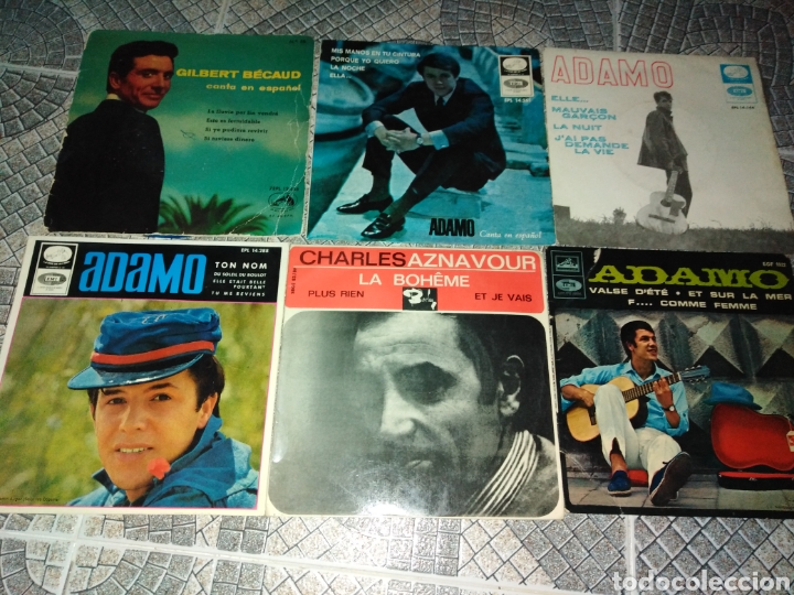 Discos de vinilo: LOTE 6 EPS DE MUSICA FRANCESA