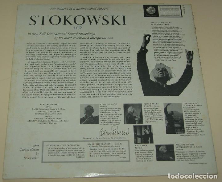 Discos de vinilo: STOKOWSKI SYMPHONY ORCHESTRA - Foto 2