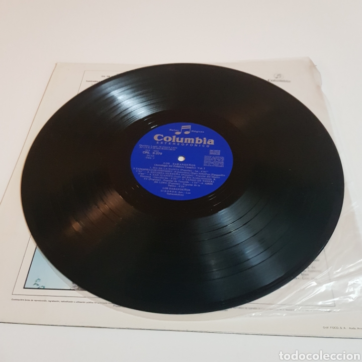 Discos de vinilo: LIS SABANDE&Ntilde;OS - ANTOLOGIA DEL FOLKLORE CABARIO VOL. 1 - Foto 4