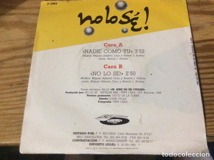 Discos de vinilo: nadie como tu no lo se - Foto 2