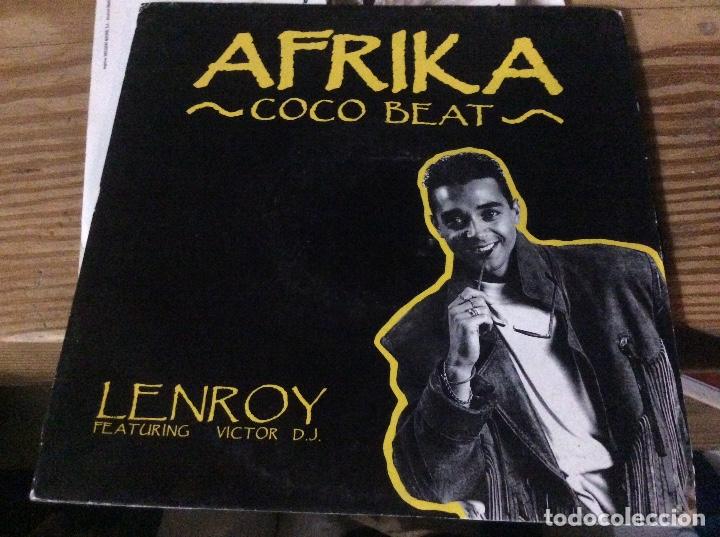 Discos de vinilo: Afrika coco beat lenroy - Foto 1