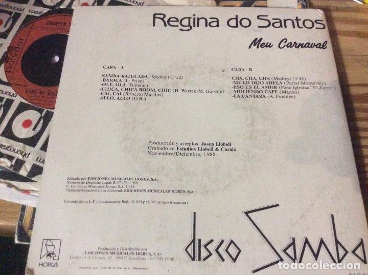 Discos de vinilo: regina do santos disco samba - Foto 2