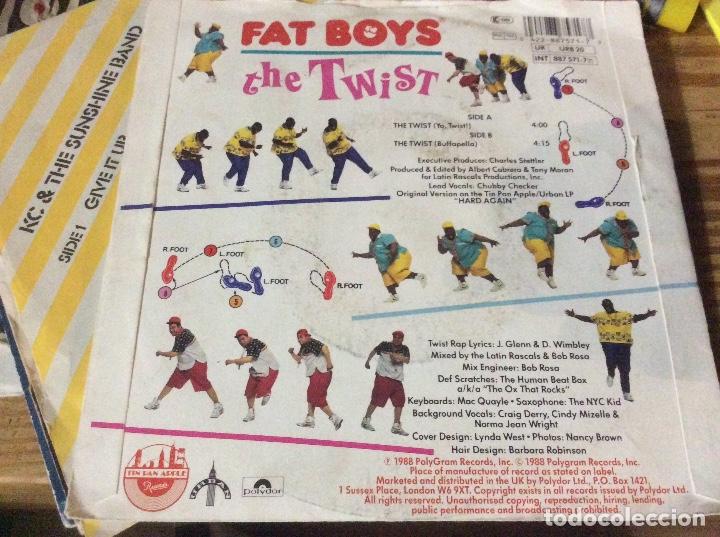 Discos de vinilo: Fat boys the twist - Foto 2