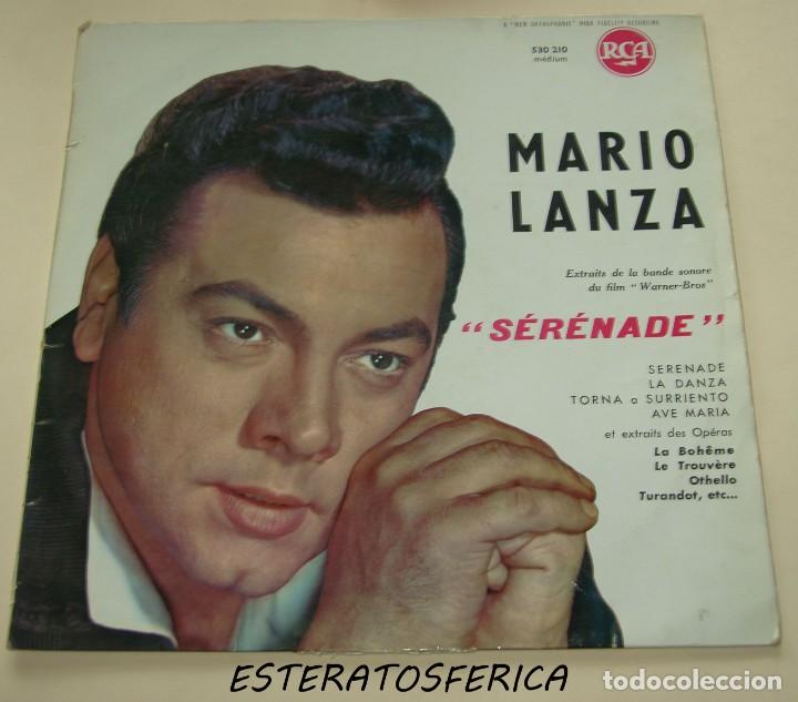 Discos de vinilo: Mario lanza . Serenade. Rca Francia. - Foto 1