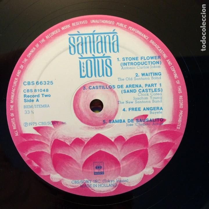 Discos de vinilo: Santana &ndash; Lotus EU CBS CON POSTERS* - Foto 10