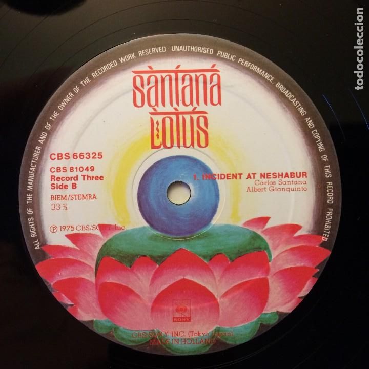 Discos de vinilo: Santana &ndash; Lotus EU CBS CON POSTERS* - Foto 13