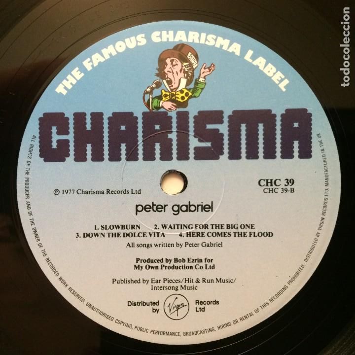 Discos de vinilo: Peter Gabriel &ndash; Peter Gabriel UK 1984 CHARISMA* - Foto 4