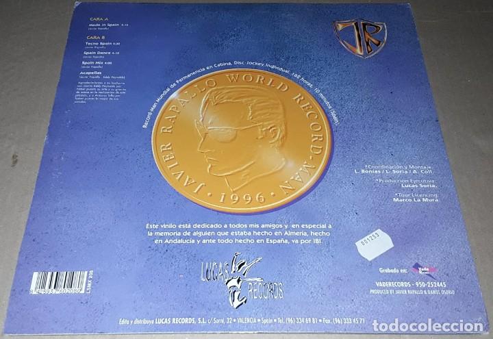 Discos de vinilo: MAXI SINGLE - JAVIER RAPALLO - MADE IN SPAIN - JAVIER RAPALLO - Foto 2