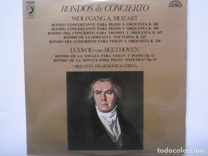 Discos de vinilo: RONDOS DE CONCIERTO-MOZART-BEETHOVEN-ORIGINAL ESPA&Ntilde;OL 1974