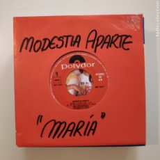 Disques de vinyle: NT MODESTIA APARTE - MARIA 1992 PROMO PROMOCIONAL SINGLE VINILO SPAIN. Lote 203179707