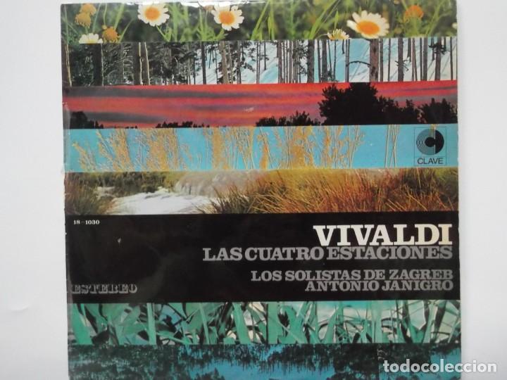 Discos de vinilo: VIVALDI-LAS CUATRO ESTACIONES-LOS SOLISTAS DE ZAGREB-ORIGINAL ESPA&Ntilde;OL 1967