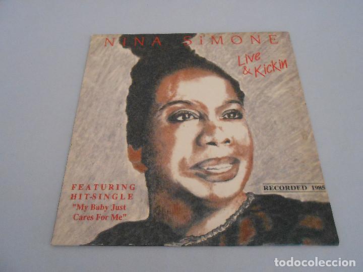 Discos de vinilo: NINA SIMONE - LIVE & KICKIN - 1988 - Foto 1