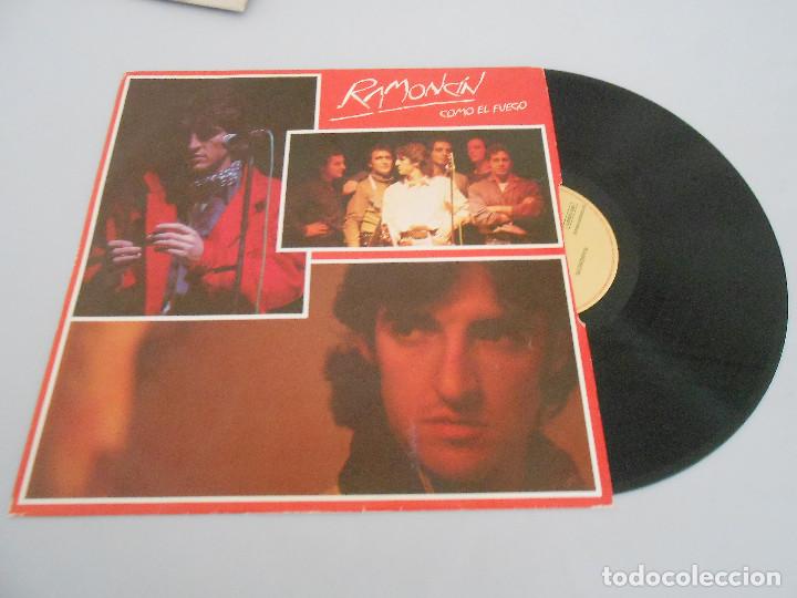 Discos de vinilo: RAMONC&Iacute;N LP - COMO EL FUEGO - 1985 - Foto 3