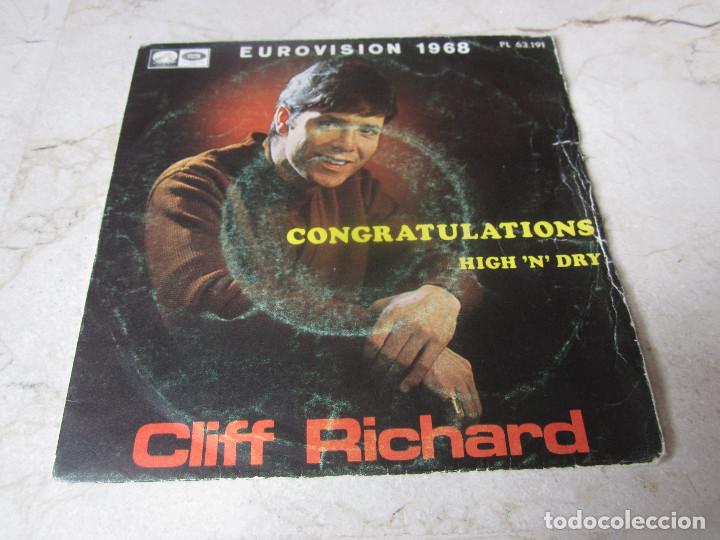 Discos de vinilo: CLIFF RICHARD - CONGRATULATIONS - LA VOZ DE SU AMO 1968 - Foto 1