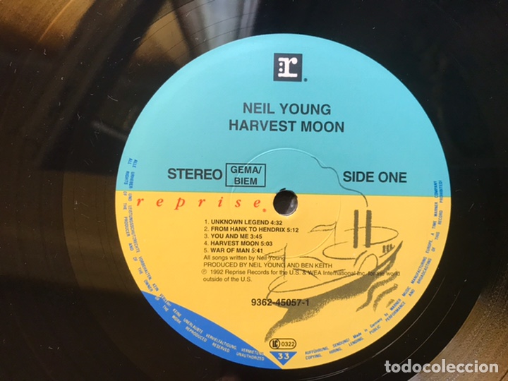 Discos de vinilo: Harvest moon. Neil Young - Foto 8