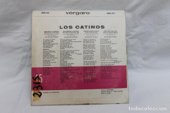 Discos de vinilo: LOS CATINOS, SINGLE, TE IMPLORO PERDON, VERGARA, 1966 - Foto 2