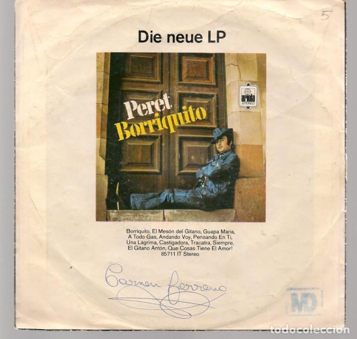 Discos de vinilo: SINGLES/. PERET. ES PREFERIBLE. (P/B72)C1 - Foto 2