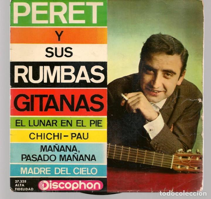 Discos de vinilo: SINGLES/. PERET Y SUS RUMBAS GITANAS. (P/B72)C1