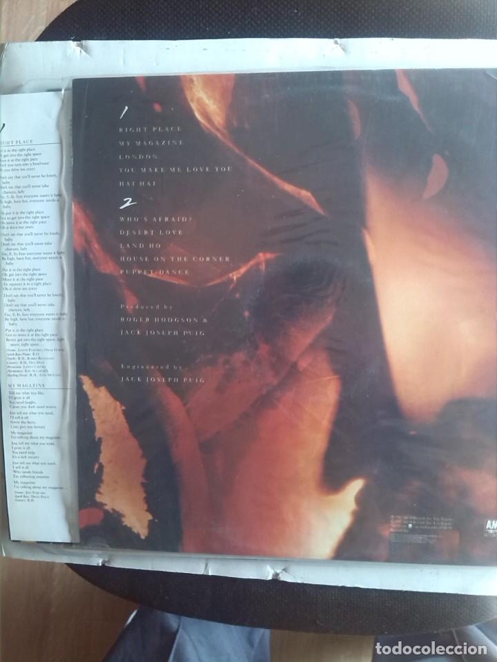 Discos de vinilo: ROGER HODGSON - HAI HAI - Foto 2