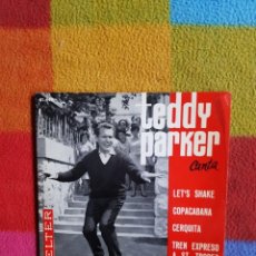Discos de vinilo: TEDDY PARKER EP DE LOS 60 LETS SHAKE ALEMANIA OPORTUNIDAD COLECCIONISTAS. Lote 203279087