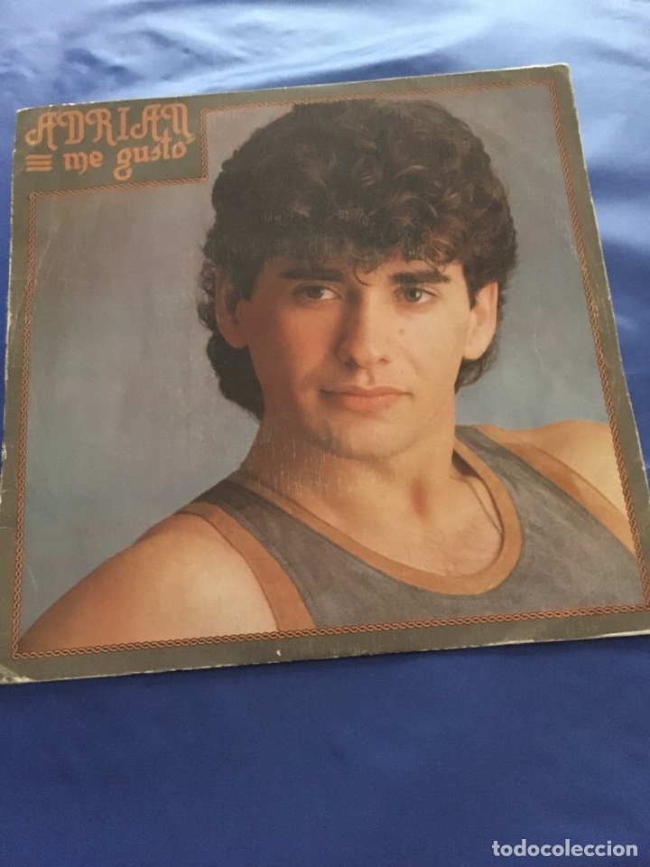 Discos de vinilo: DISCO VINILO SINGLE ADRIAN ME GUSTO - Foto 1