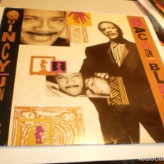 Discos de vinilo: LP QUINCY JONES. BACK ON THE BLOCK. QUEST RECORDS 1989 GERMANY CON FUNDA INTERIOR (PROBADO Y BIEN). Lote 203282221