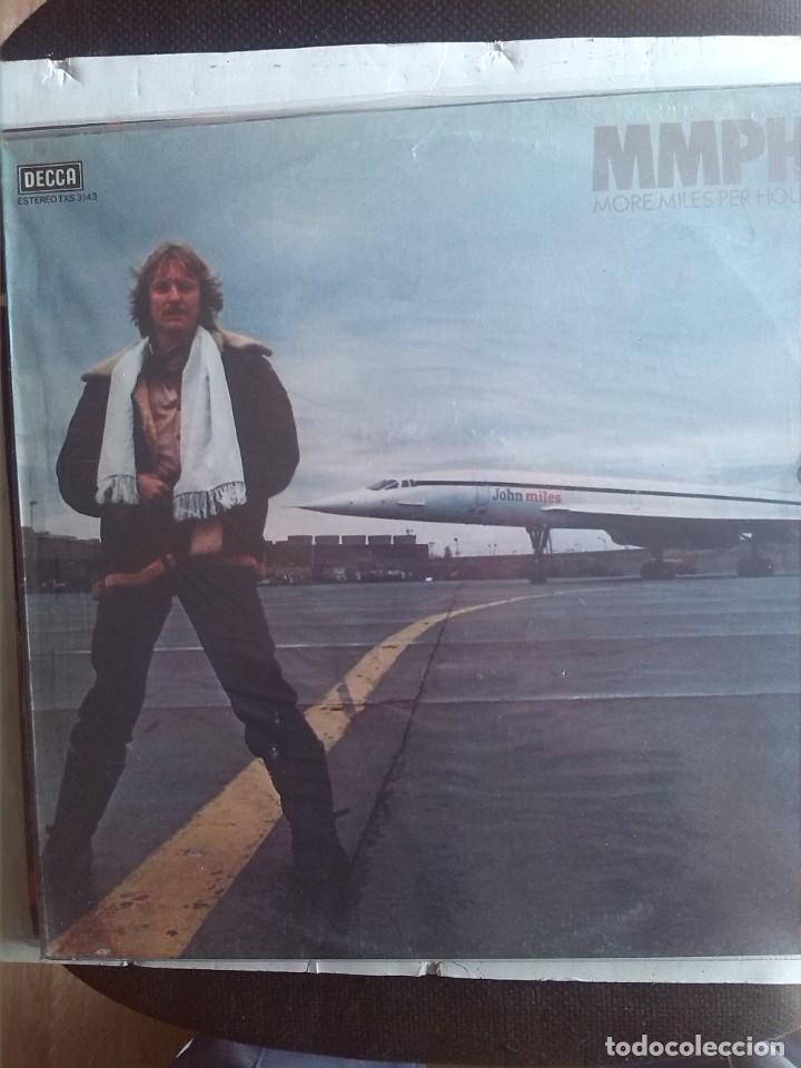Discos de vinilo: JOHN MILES - MORE MILES PER HOUR - Foto 1
