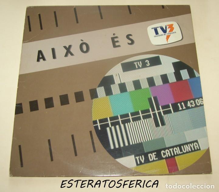 Discos de vinilo: LA TRINCA - AIX&Ograve; ES TV3 - 1989 - Foto 1
