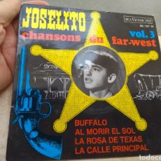Discos de vinilo: JOSELITO CHANSONS DU FAR WEST VOL.3 - RCA VICTOR - DISCO DE VINILO DE 45 - 1966 -. Lote 52599219
