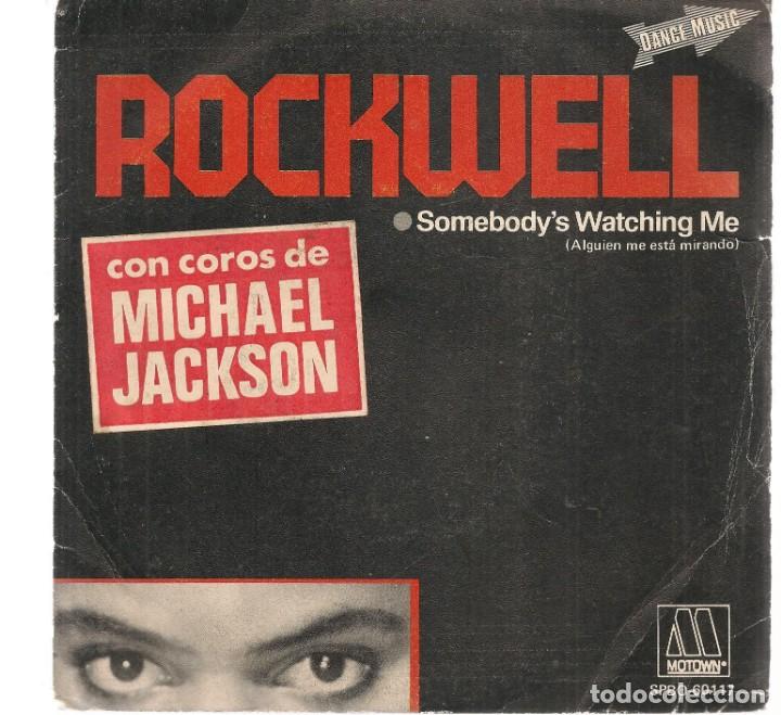 Discos de vinilo: SINGLES/. ROCKWELL. CON COROS DE MICHAEL JACKSON. (P/B72)C1 - Foto 1