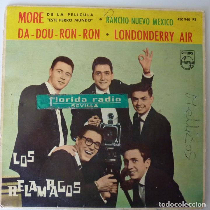 Discos de vinilo: LOS RELAMPAGOS // MORE+4 // 1963 // EP - Foto 1