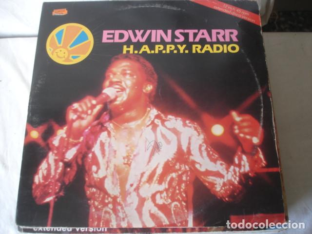 Discos de vinilo: Edwin Starr H.A.P.P.Y. Radio - Foto 1