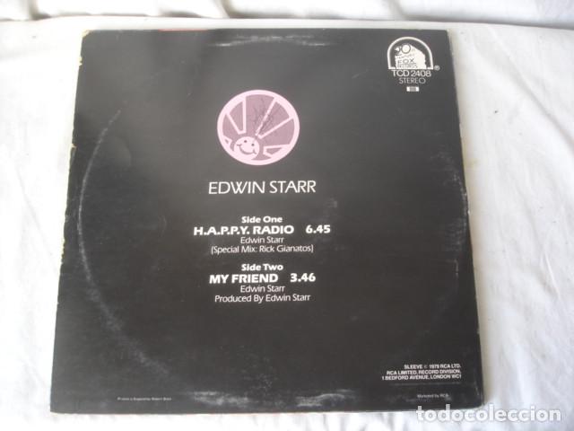 Discos de vinilo: Edwin Starr H.A.P.P.Y. Radio - Foto 2